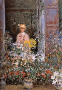 Claude Monet Camille at the Window Spain oil painting artist